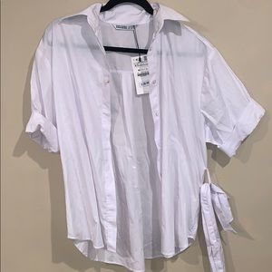 Zara New Button Down (Makeup Stain)